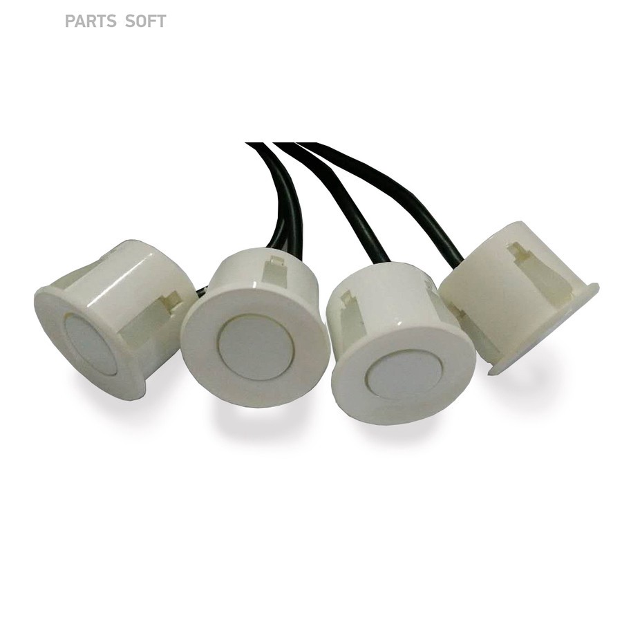 Датчик парктроника "AVS" (белый) (провод 2,5 м, d=22 мм) - AVS None None